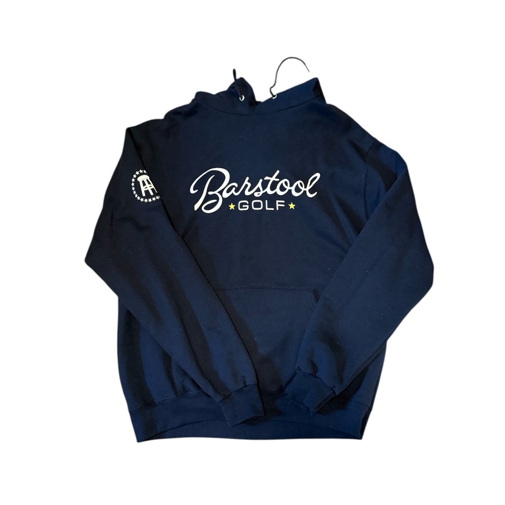 Barstool Golf Navy Hoodie